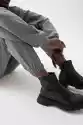Spodnie Dresowe Typu Jogger W Kolorze Deep Grey Melange - Displa