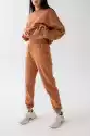 Spodnie Dresowe Typu Jogger W Kolorze Toffee Brown - Display