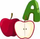 Obraz Alfabet Dla Jabłek