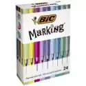 Bic Bic Markery Permamentne Intensity Marking Color 24 Kolory