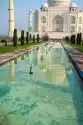 Fototapeta Taj Mahal.famous Zabytek W Indiach, Agra, Uttar Prade