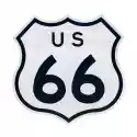 Myloview Naklejka Big Route 66 Znak Na Ogrodzeniu Arizona Domu