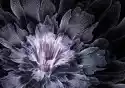 Myloview Obraz Niebieski Futurystyczny Kwiat
