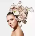 Myloview Obraz Dziewczyna Z Hair Beauty Fashion Flowers. Bride. Kreatywne
