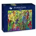  Puzzle 1500 El. Las Deszczowy Bluebird Puzzle