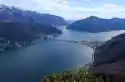 Myloview Obraz Widok Na Jezioro Lugano