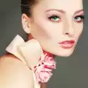 Myloview Obraz Fashion Girl Portrait.accessorys.on Szare Tło