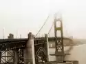 Myloview Fototapeta Golden Gate Bridge W Sea Mist W San Francisco W Kalif