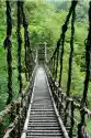 Fototapeta Pont De Lianes Kazura-Bashi Wyborem Oku Iya, Shikoku,