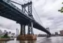 Myloview Fototapeta Metalicznej Struktury Manhattan Bridge, Nowy Jork