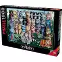  Puzzle 1000 El. Zjazd Rodzinny Kotów Anatolian