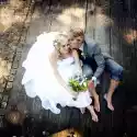 Myloview Obraz Piękna Para Ślub