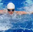 Myloview Obraz Kobieta Swimmer