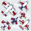 Myloview Plakat Wektor Kolekcja Samolot
