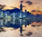 Myloview Obraz Hong Kong Skyline