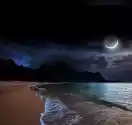 Myloview Fototapeta Światło Księżyca