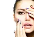 Fototapeta Beauty Fashion. Manicure, Make-Up. Nail Art