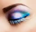 Fototapeta Makijaż Oczu. Piękne Glitter Eyes Make-Up