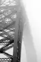 Myloview Fototapeta Foggy Bridge