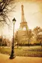 Myloview Fototapeta Nostalgisches Bild Des Eiffelturmes