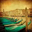 Fototapeta Vintage Obraz Canal Grande, Wenecja