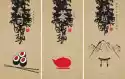 Myloview Plakat Trzy Menu Kuchni Japońskiej