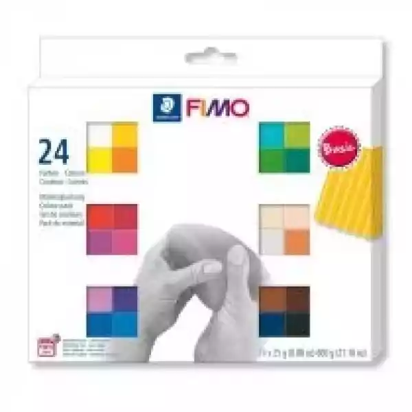 Staedtler Fimo Soft 24X25G Kolory Basic 