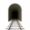 Naklejka Wejście Do Tunelu Kolejowego