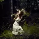 Myloview Obraz Dziewczyna W Lesie Bajki