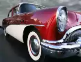 Myloview Obraz Auto Samochód Vintage Na Drodze