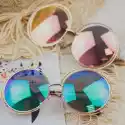 Florida Sun Okulary Damskie Przeciwsłoneczne Okrągłe Muchy