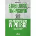  Stabilność Finansowa Banków Spółdzielczych W Pl... 