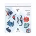 Clairefontaine Papier Origami Kit Zwierzęta Morskie 3 Formaty 60