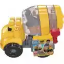 Mattel  Mega Bloks Betoniarka Cat Pojazd Do Zabawy + Klocki Gfg11 Matte