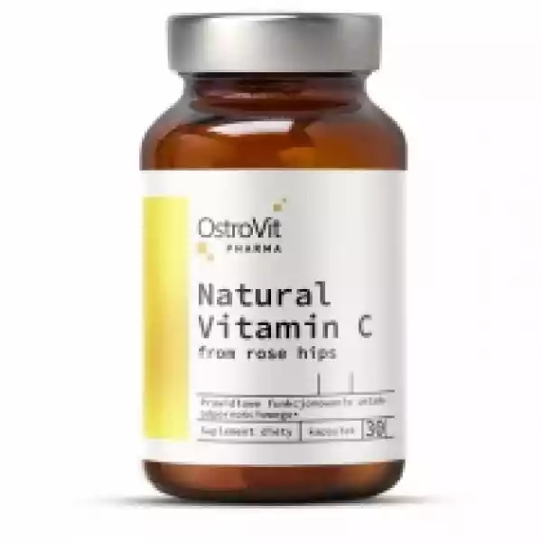 Ostrovit Pharma Naturalna Witamina C Z Dzikiej Róży - Suplement 