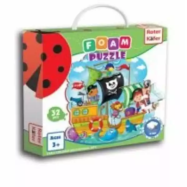  Puzzle Piankowe 32 El. Piraci Roter Kafer