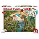 Schmidt  Puzzle 150 El. Dinozaury + Tatuaże Schmidt