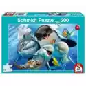 Schmidt  Puzzle 200 El. Podwodni Przyjaciele Schmidt