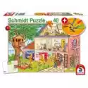 Schmidt  Puzzle 40 El. Remont Domu + Narzędzia Schmidt