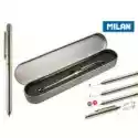Milan Milan Długopis Metalowy 3 Funkcyjny W Metalowym Opakowaniu 