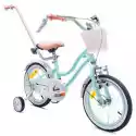 Rower Dziecięcy Sun Baby Heart Bike 14 Cali Dla Dziewczynki Mięt