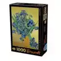  Puzzle 1000 El. Van Gogh, Irysy W Żółtym Wazonie D-Toys