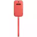 Apple Etui Apple Leather Z Magsafe Do Iphone 12 Mini Różowy Cytrus