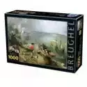  Puzzle 1000 El. Brueghel, Upadek Ikara D-Toys
