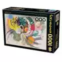 D Toys  Puzzle 1000 El. Kandinsky, Dominacja Kreski D-Toys