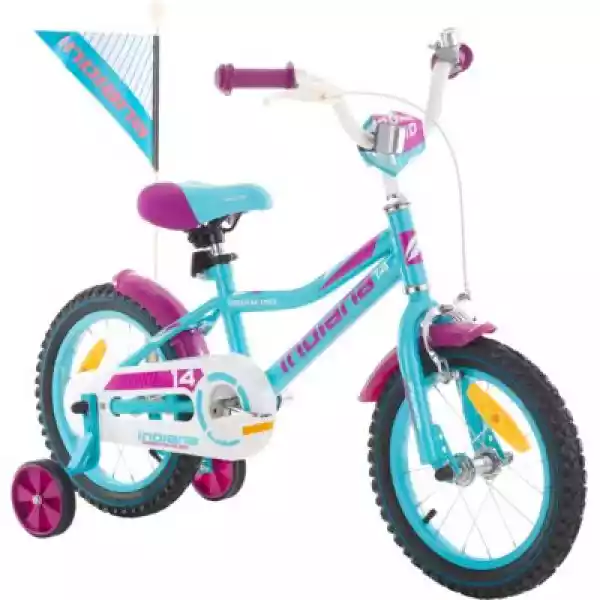 Rower Dziecięcy Indiana Roxy Kid 14 Cali Dla Dziewczynki Niebies