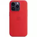 Etui Apple Silicone Case Magsafe Do Iphone 14 Pro Czerwony