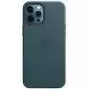 Etui Apple Leather Case Magsafe Do Iphone 12 Pro Max Bałtycki Bł