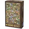  Puzzle 1000 El. Banknoty D-Toys