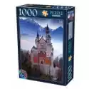  Puzzle 1000 El. Niemcy, Zamek Neuschwanstein D-Toys